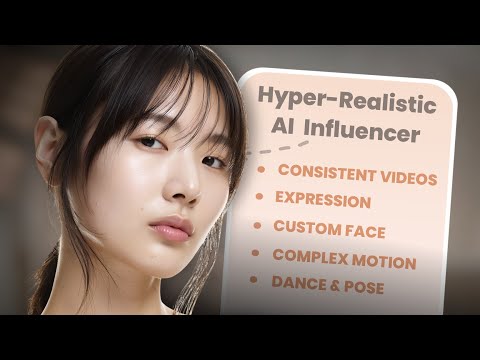 Create Hyper-Realistic AI Influencer with Complex Movements and Expression using Higgsfield Wan