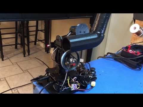 3D Printed Ping Pong Cannon