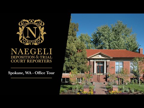 Tour NAEGELI Deposition & Trial's Spokane, Washington Building