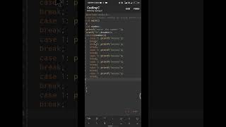 print name of days.. #coding #software #c #programminginc #cprogramming