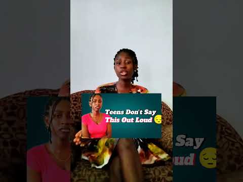 "If teens could speak their hearts, this is what they’d say."#ThingsTeensDontSay #youtube #shorts