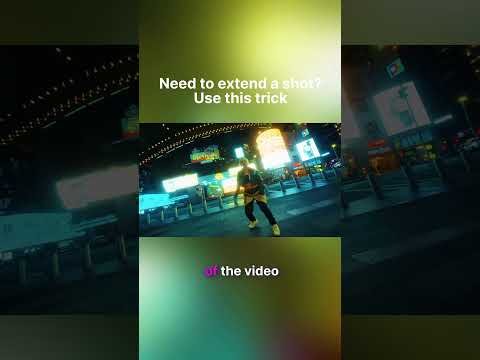 Extend Any Shot Without Reshooting (Electric Sheep Tool)