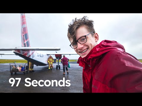 The World's Shortest Commercial Flight (1.7 Miles)