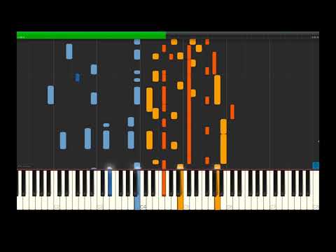 Skyrim / The Elder Scrolls :  sovngarde / tale of four tongues Piano arrangement (Hard)