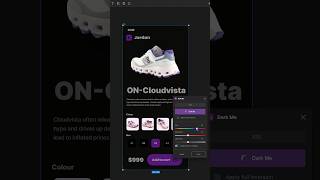 How to do Dark mode on Figma?  Web design tutorial #shortsyoutube #shorts