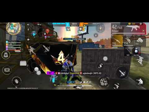 "No Hacks, Pure Skill! Mobile Free Fire Booyah Gameplay 🔥📱"