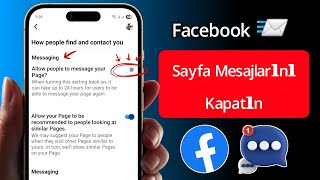 Facebook Sayfasında Mesaj Seçeneği Nasıl Kapatılır (Tam Kılavuz)