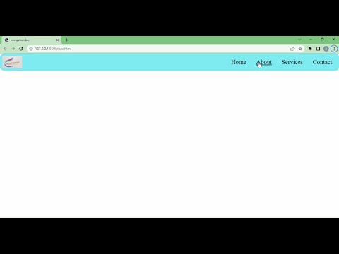 How To Create A Navigation Bar In HTML & CSS | Navigation Bar With HTML & CSS | Learn As Code.