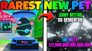 I Got a SUPER Rare NEW INFINITY PET in Bubble Gum Simulator INFINITY UPDATE!