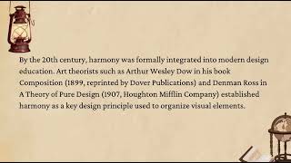 Principles of Design - Harmony