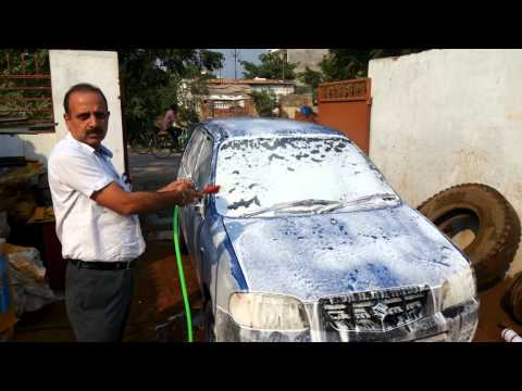 Demo Foam Car Wahser from Apex