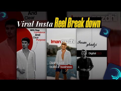 How to Edit Viral Insta new style Reel In Mobile | Alight Motion Reel Editing tutorial