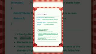 Complete C notes Series  !!  Part 6🖥️ #shorts  #programming #cprogramming  #programmer #coder