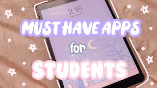MUST HAVE APPS FOR STUDENTS (productivity, notetaking, school)