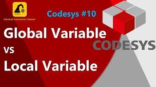 Codesys #10: Local & Global Variable in Codesys