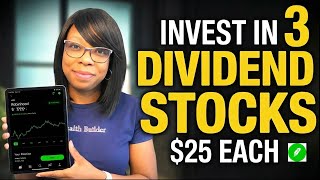 I Invested $25 into 3 TOP Dividend Stocks - My Real Results