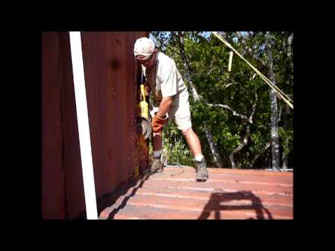 Cutting A Doorway In Shipping Container Wall