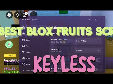 [BEST] BLOX FRUITS SCRIPT 100+ FEATURES [KEYLESS] #1 blox fruits script Roblox
