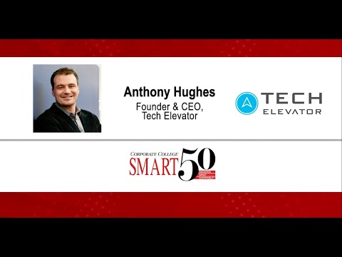 Anthony Hughes Accepts "Impact" Distinction at 2021 Smart 50 Awards