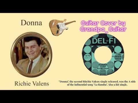 Donna - Ritchie Valens #guitarinstrumental #oldies #guitarcover