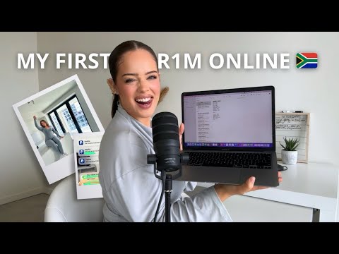how I made my first million rand online from South Africa