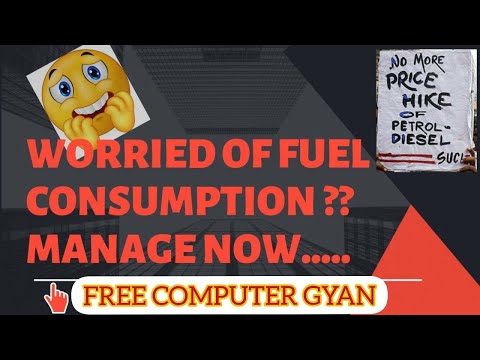 LEARN EXCEL FUEL TRACKER IN EXCEL by FREE COMPUTER GYAN