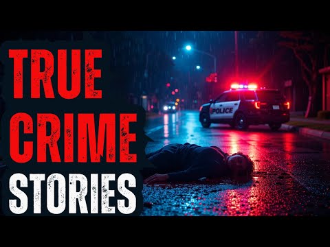 5 Disturbing True Crime Stories For Sleep With Rain Sound | Black Screen | Vol. 127