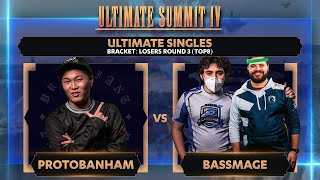 ProtoBanham vs BassMage - Ultimate Singles: Bracket LR3 - Ultimate Summit 4 | Lucina vs Jigglypuff