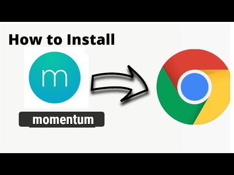 how to download & install momentum chrome extension