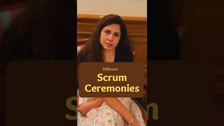 What are Scrum Ceremonies?  #agile #shorts #scrum