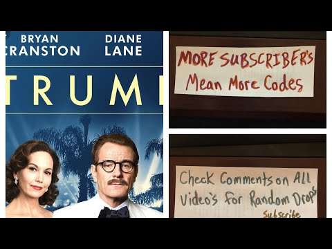 Trumbo itunes Free where to get free digital codes on youtube #digital #movies #forfree #trumbo