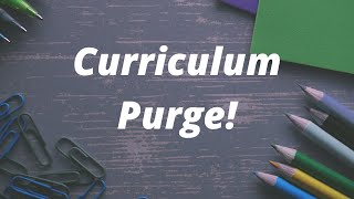 Out with the Old - Homeschool Curriculum Purge || Freebies for YOU!