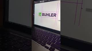How to balance your logo! #tutorial #shortsfeed #shortsvideo #viralvideo #designer #logo