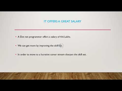 Benefits of Dot net training and certification