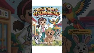 🩺 Does your child dream of caring for animals?#coloringbookforkids #veterinarian #stemforkids