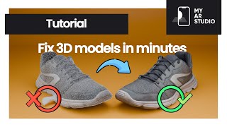 Object Capture - How to fix 3D Models