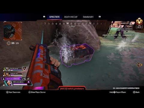 Apex Legends - 9 Manning during ranking matches ( PS )