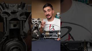 Jets vs Pistons! Model is ENGINEDIY WP-85. "d4a" for 10% off #jetengine #d4a #engineering