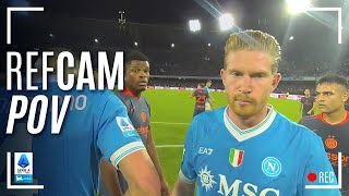 REF CAM POV: You Are The Referee in Napoli-Inter | Serie A 2025/26