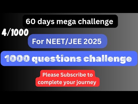 4/1000 60 days 1000 questions challenge by Pankaj Sir