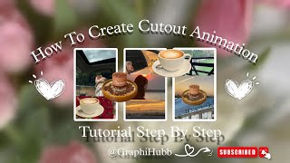 How to create cutout animation step by step | #aestheticedit #cutoutanimation #cutouttransition