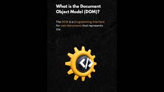 Web Developer Series Part 7 : What is DOM (What is Document Object Model)