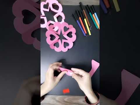 DIY Paper Bow Craft 🎀 @craftsbyfaroo #shorts #1minutevideo #toutubeshort  #craft #bow