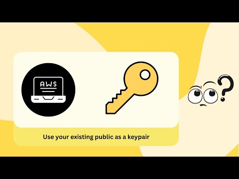 How to Import an Existing Public Key to AWS as a Key Pair