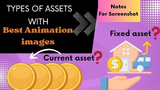 Types of Assets | Easy Hinglish Tutorial by @CommerceKingdom . #shortsvideo #asset #types