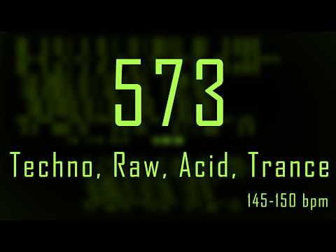 CYBER CODE: Raw Techno x Hard Tech-Trance Mix | 145-150 BPM | 573
