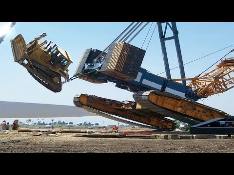 Dangerous Crane Fails & Heavy Equipment Gone Wrong - Biggest Excavator China Fails Compilation