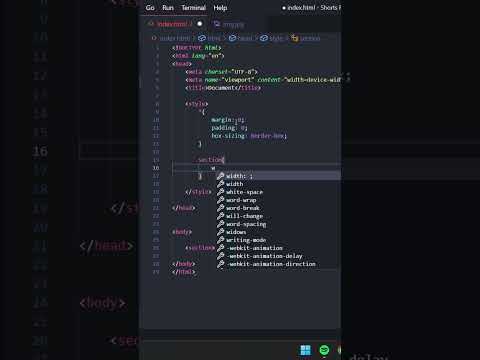 Background blend images HTML | CSS #shrots
