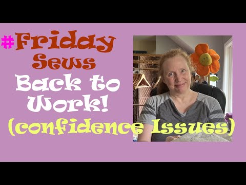 Welcome to #fridaysews where I discuss back to work and confidence issues