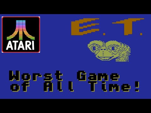 E.T. for the Atari 2600, The Worst Video Game Ever Made!